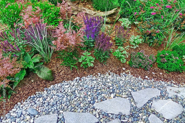 Spring Rocker Landscape Structures How to Use Decorative Landscaping Rock for Spring Pathways, Borders ...