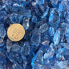 Glass - Crystal Blue Glass - 50 lb Bag