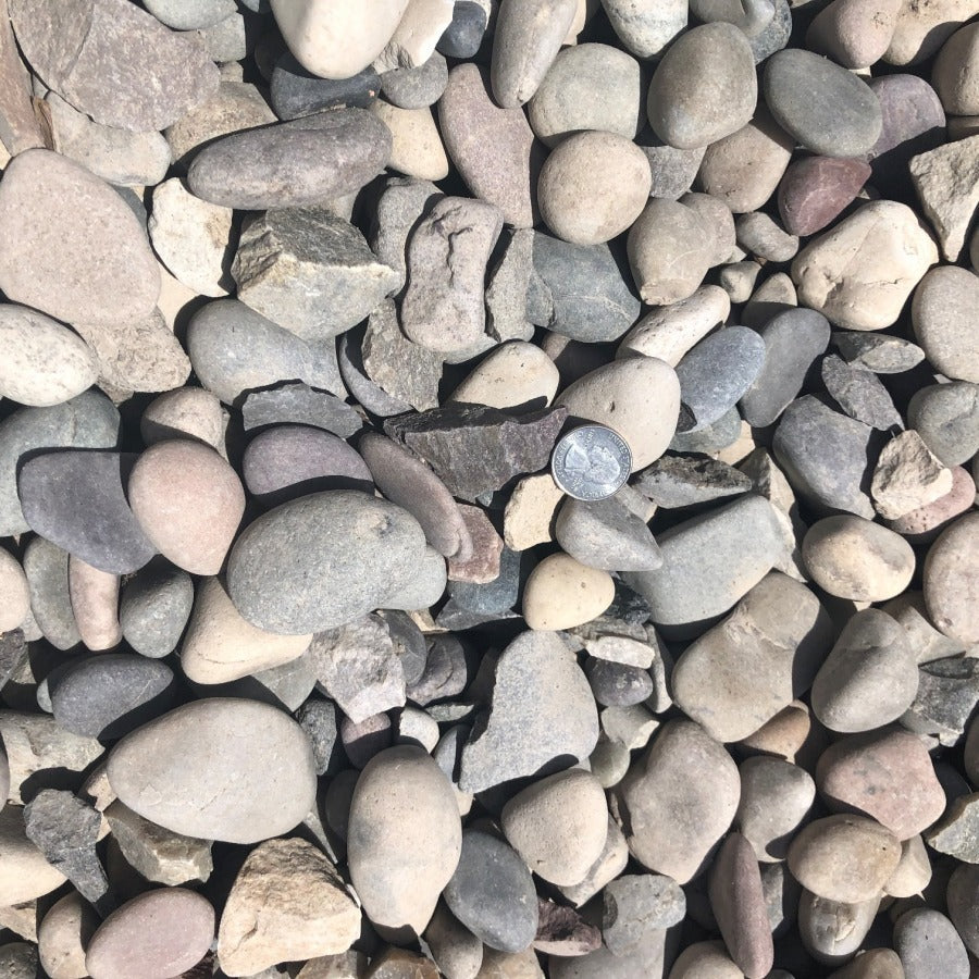 Cold Spring Cobble Glacier Cobble Small 1″ – 1 1/2″ – Asphalt Materials