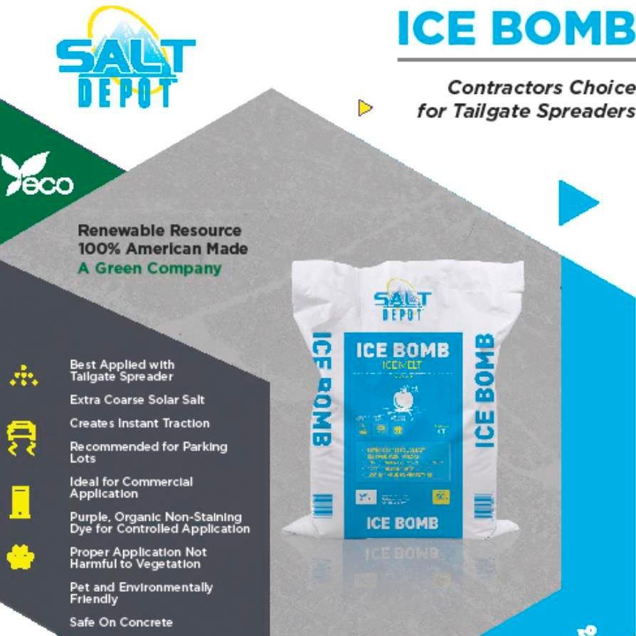 Ice Melt Salt - Ice Bomb Ice Melt (Individual Bags) – Asphalt Materials