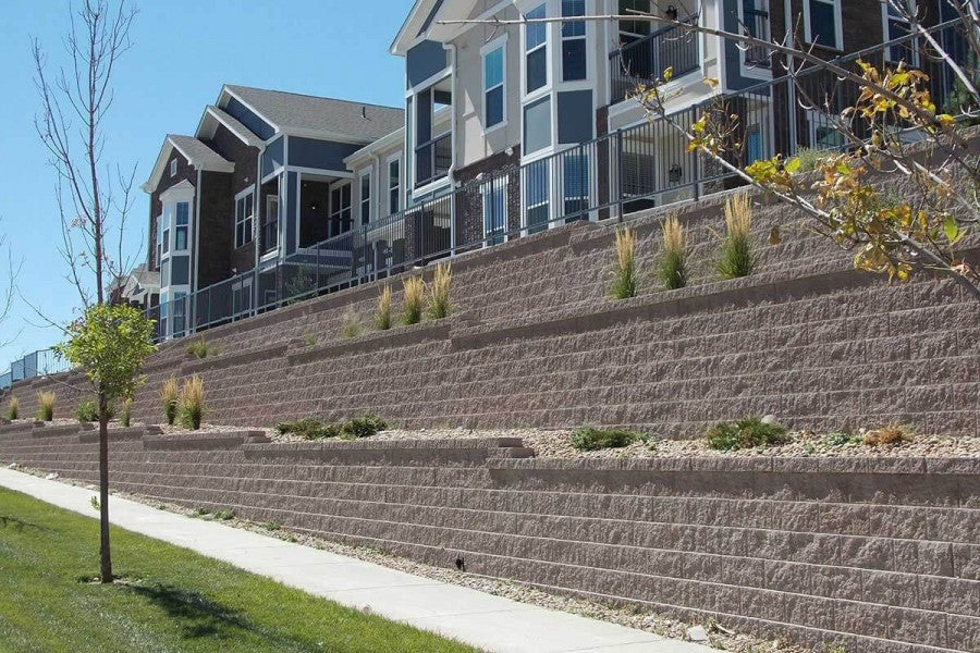 Retaining Wall Block Keystone Compac III (Gravity Wall) Natural Color ...